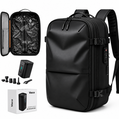 Vacuum Compression Travel BackPack