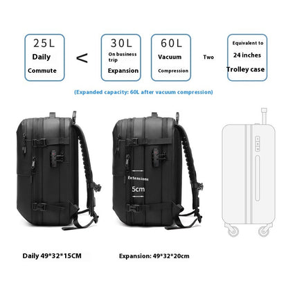Vacuum Compression Travel BackPack